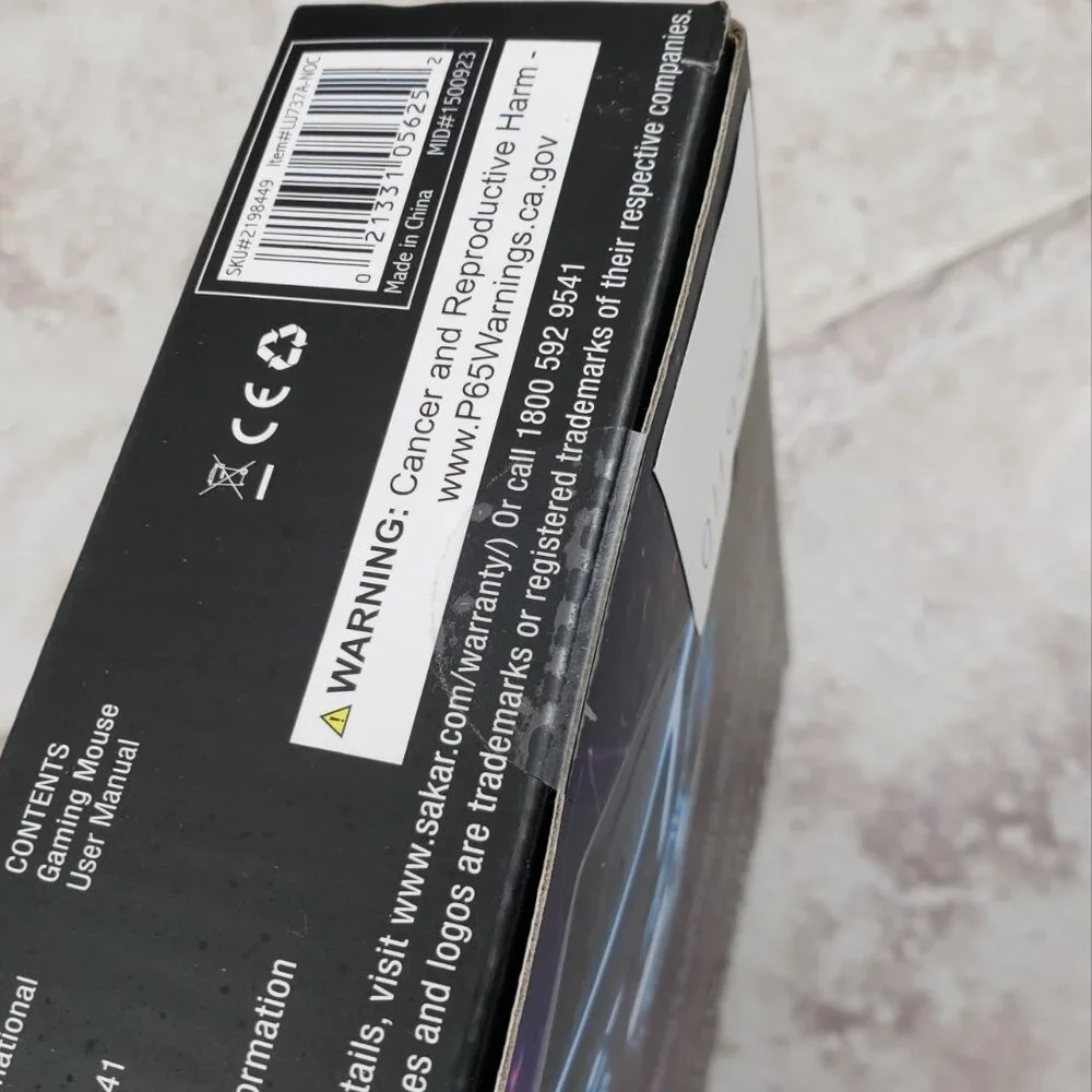 3 DPI Level Switch Ergonomic Gaming Mouse LVLUP Pro RGB Backlight Vivitar Sealed